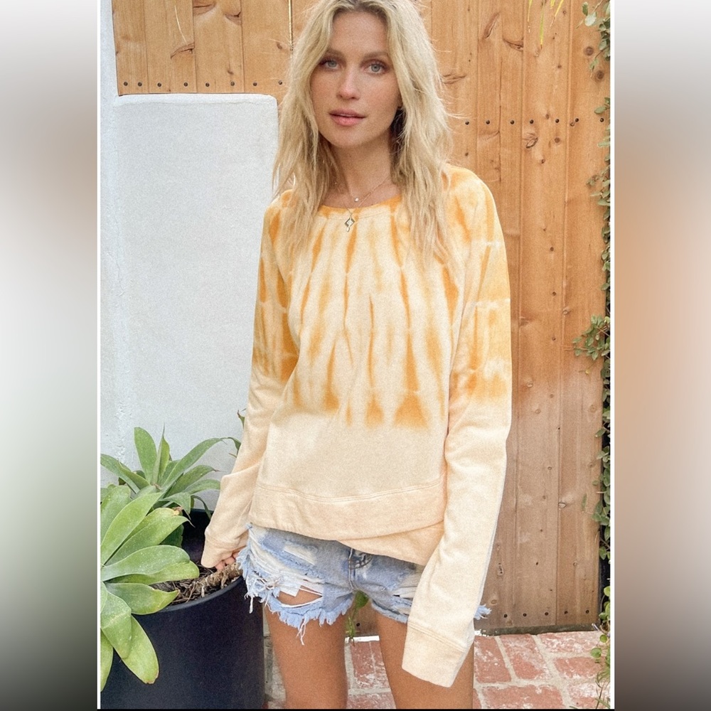 Tie Dye Sunshine Sweatshirt from Hem & Thread NWT